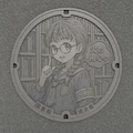 消火栓のマンホールに委員長ちゃん 3枚目