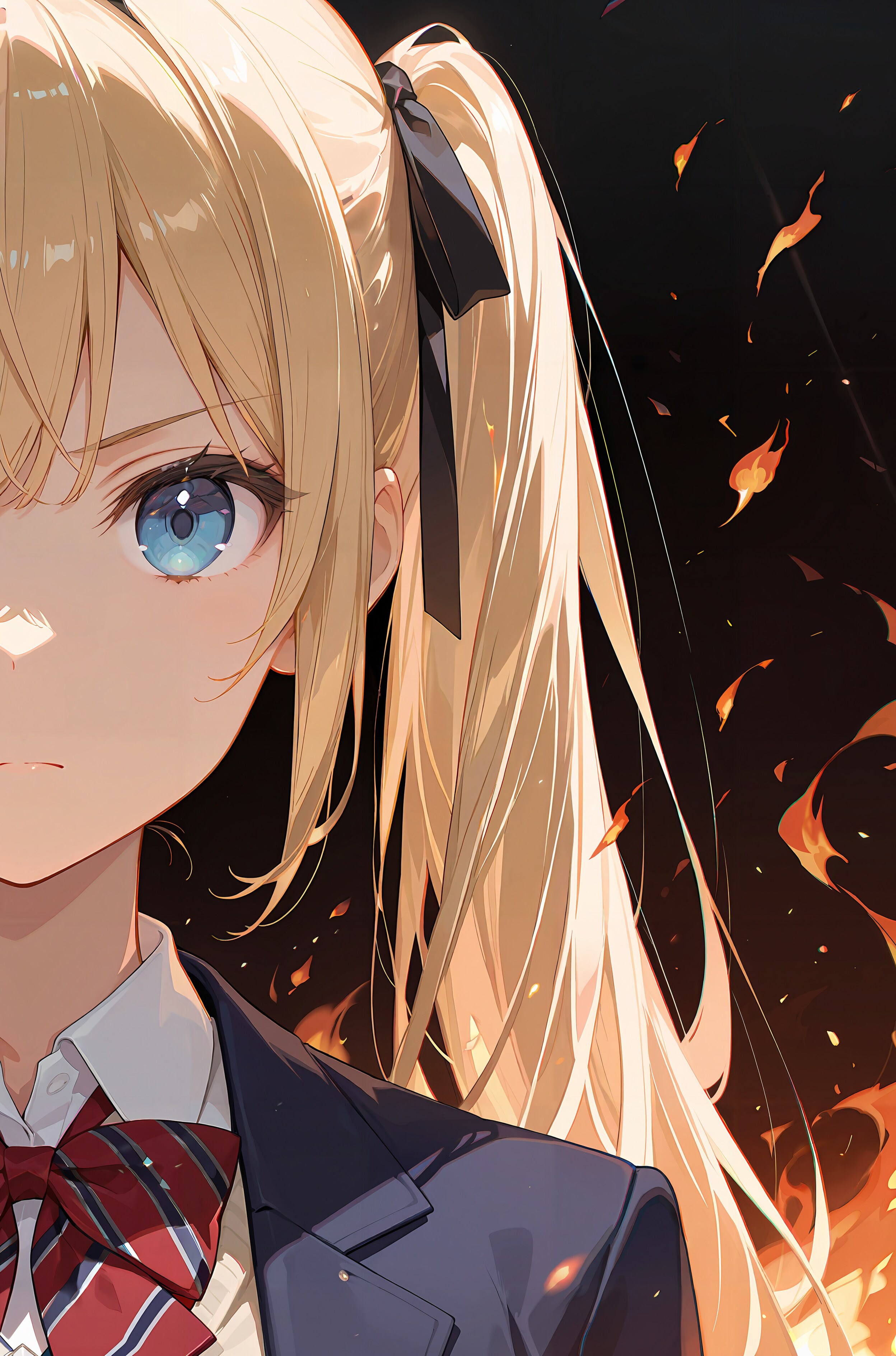 焔 | の人気AIイラスト・グラビア