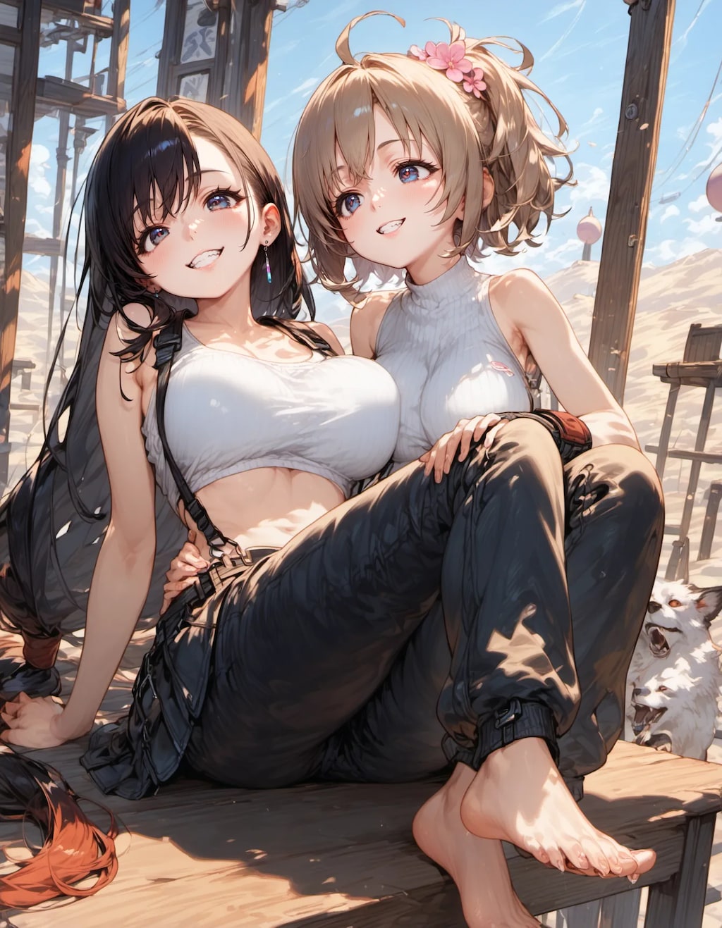 Comrades in the Wasteland Sun