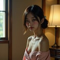 乱れる着物 4枚目