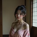 乱れる着物 2枚目