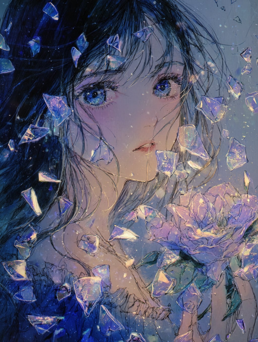 氷の花