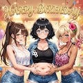眼鏡っ娘たちの誕生日 その2 2枚目
