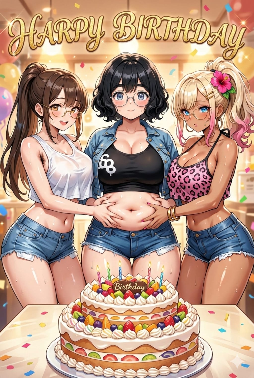 眼鏡っ娘たちの誕生日 その2