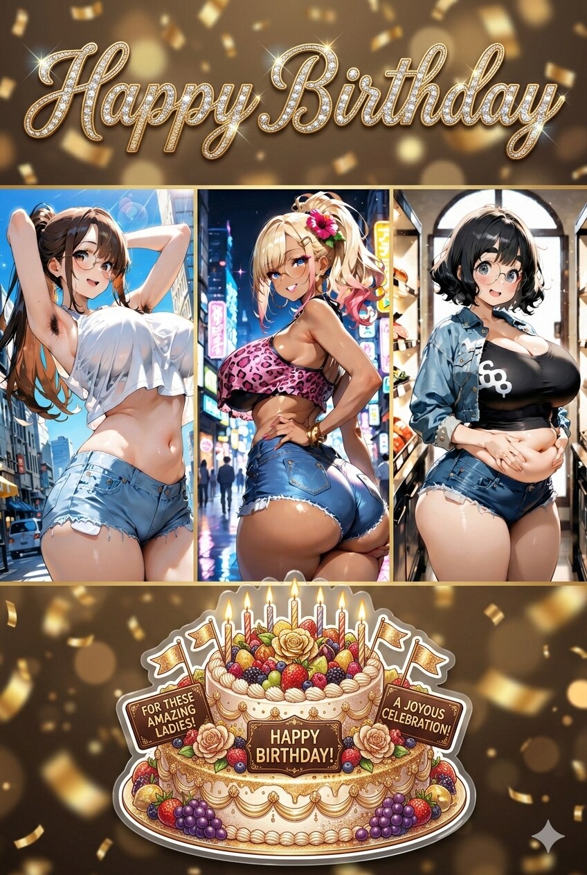 眼鏡っ娘たちの誕生日 その2