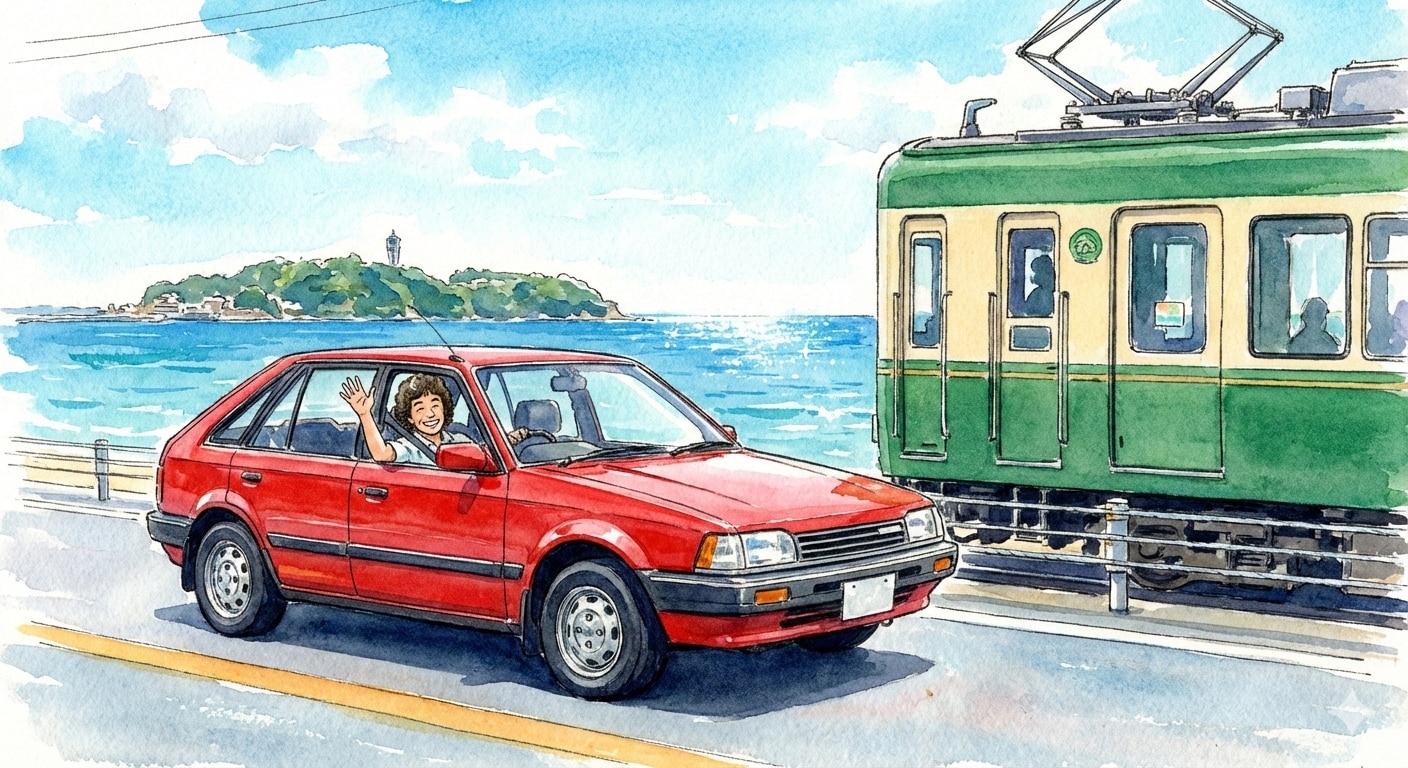 江ノ島が見える？ | の人気AIイラスト・グラビア