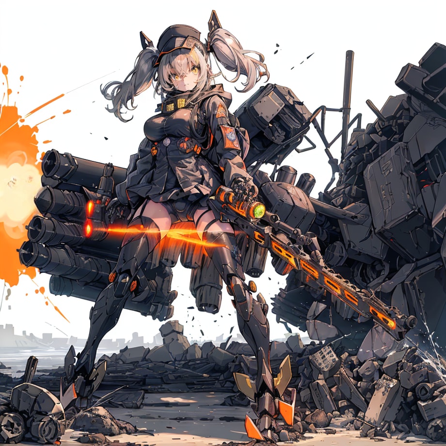Girl and Robot1135