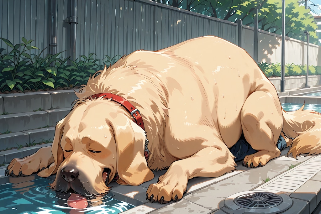 めっちゃ暑い日