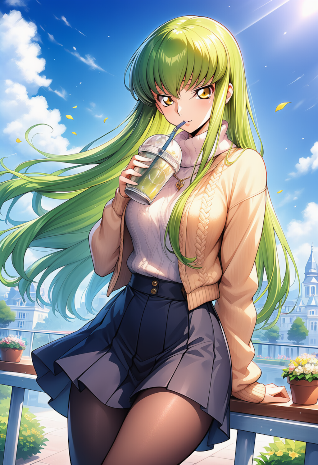 淡陽の余温 ― Warm Light Drift