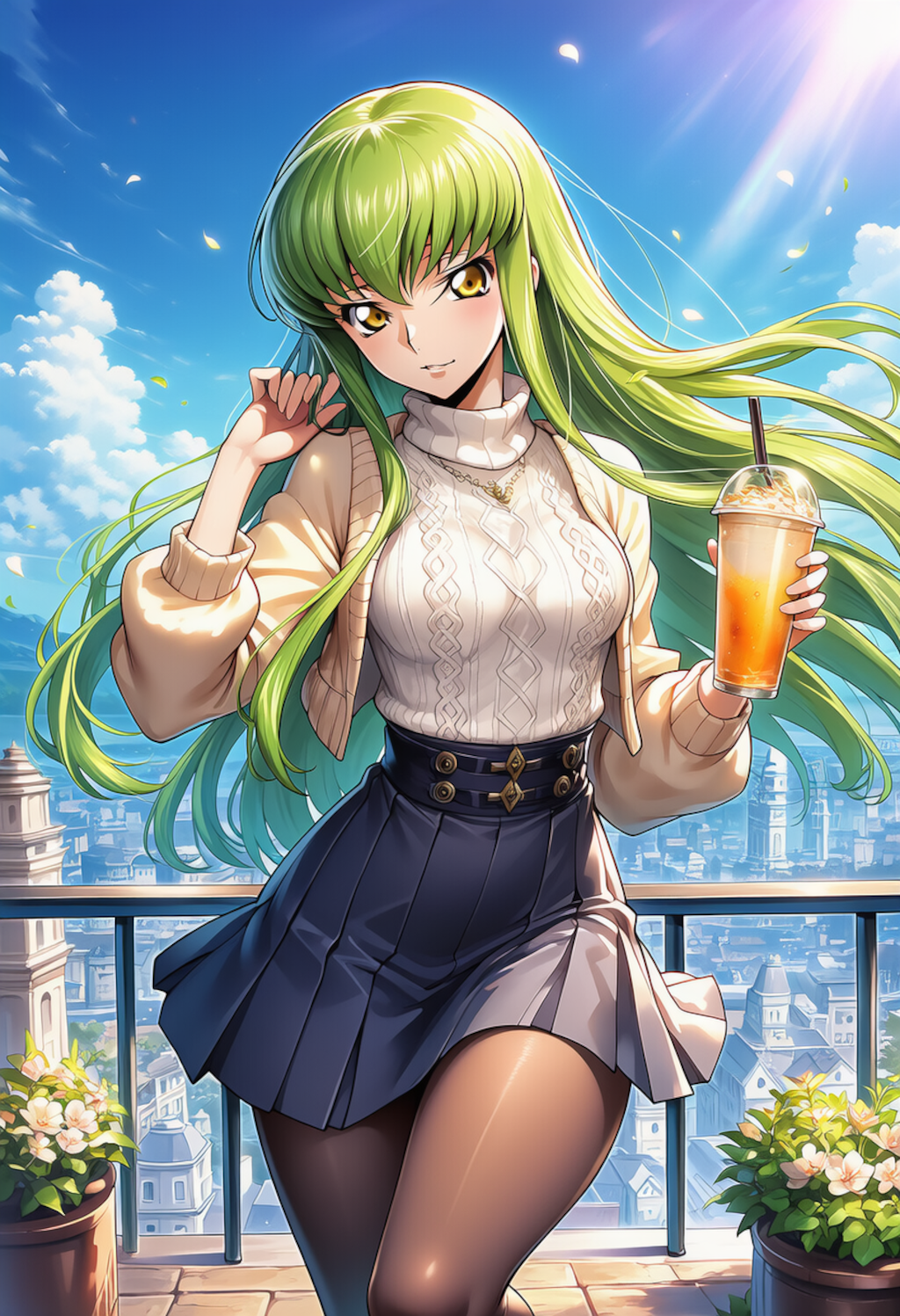 淡陽の余温 ― Warm Light Drift