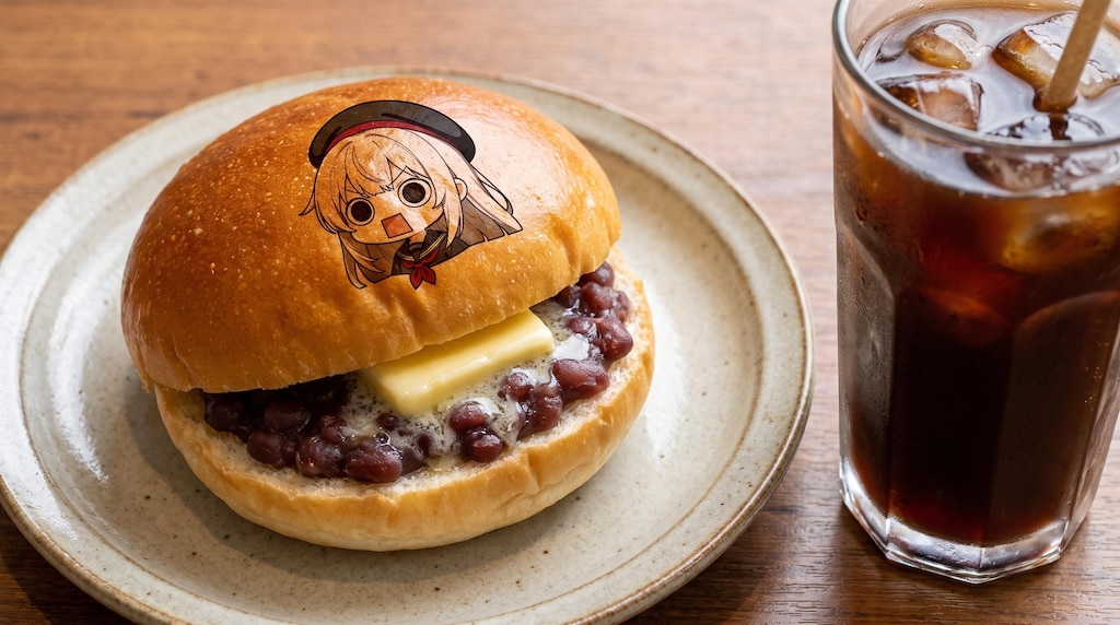 デザートのえらいこっちゃ嬢印の餡バターパン