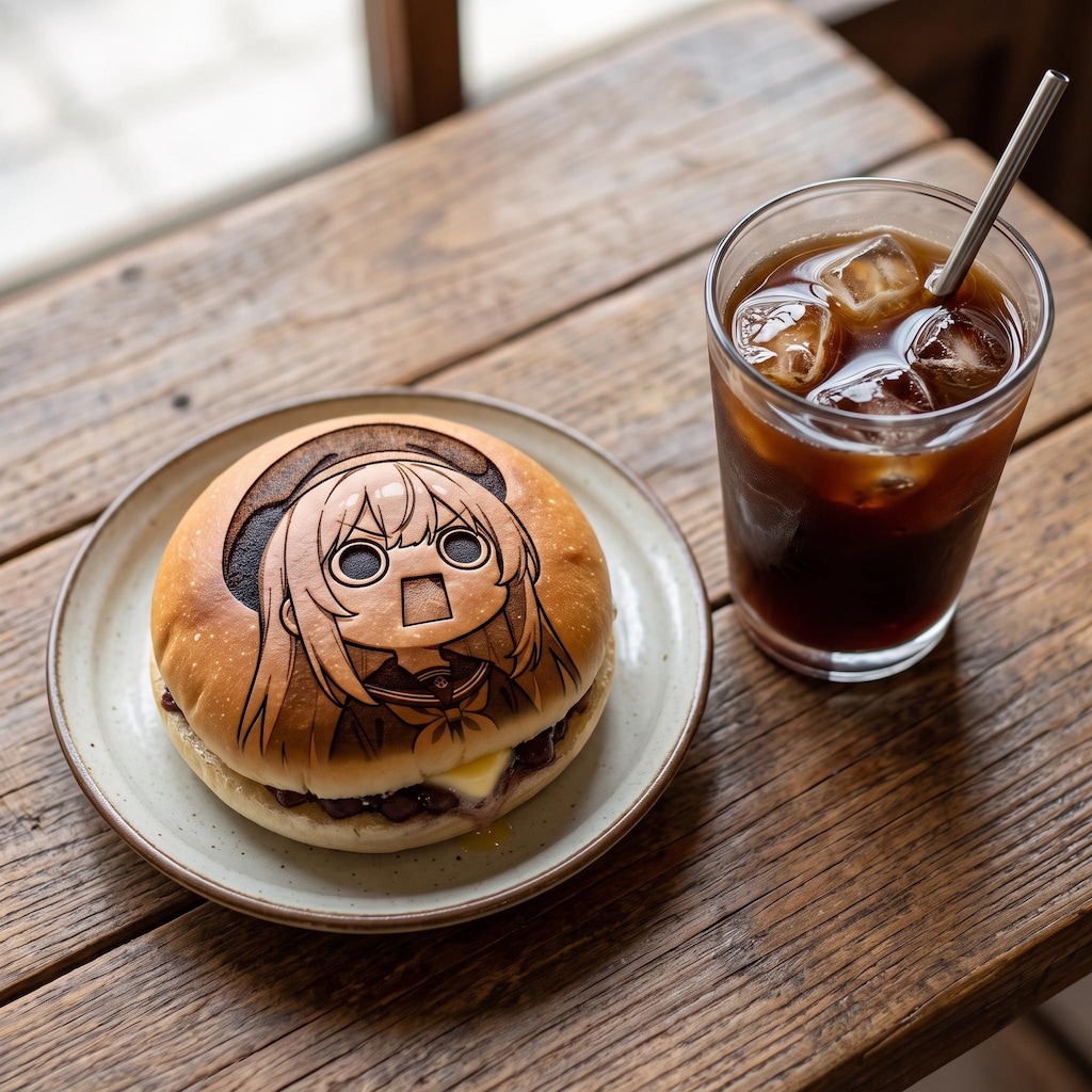 デザートのえらいこっちゃ嬢印の餡バターパン