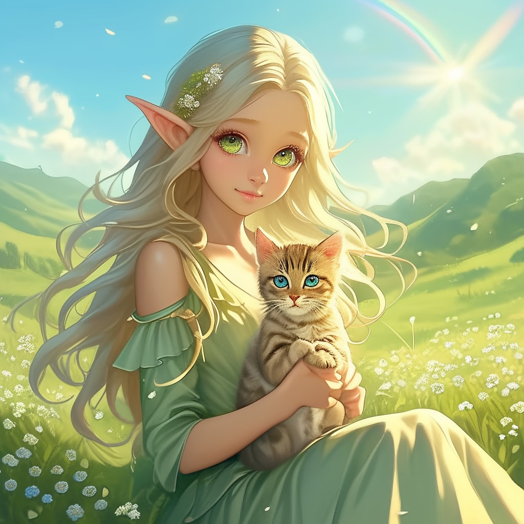 草原の輝き | の人気AIイラスト・グラビア