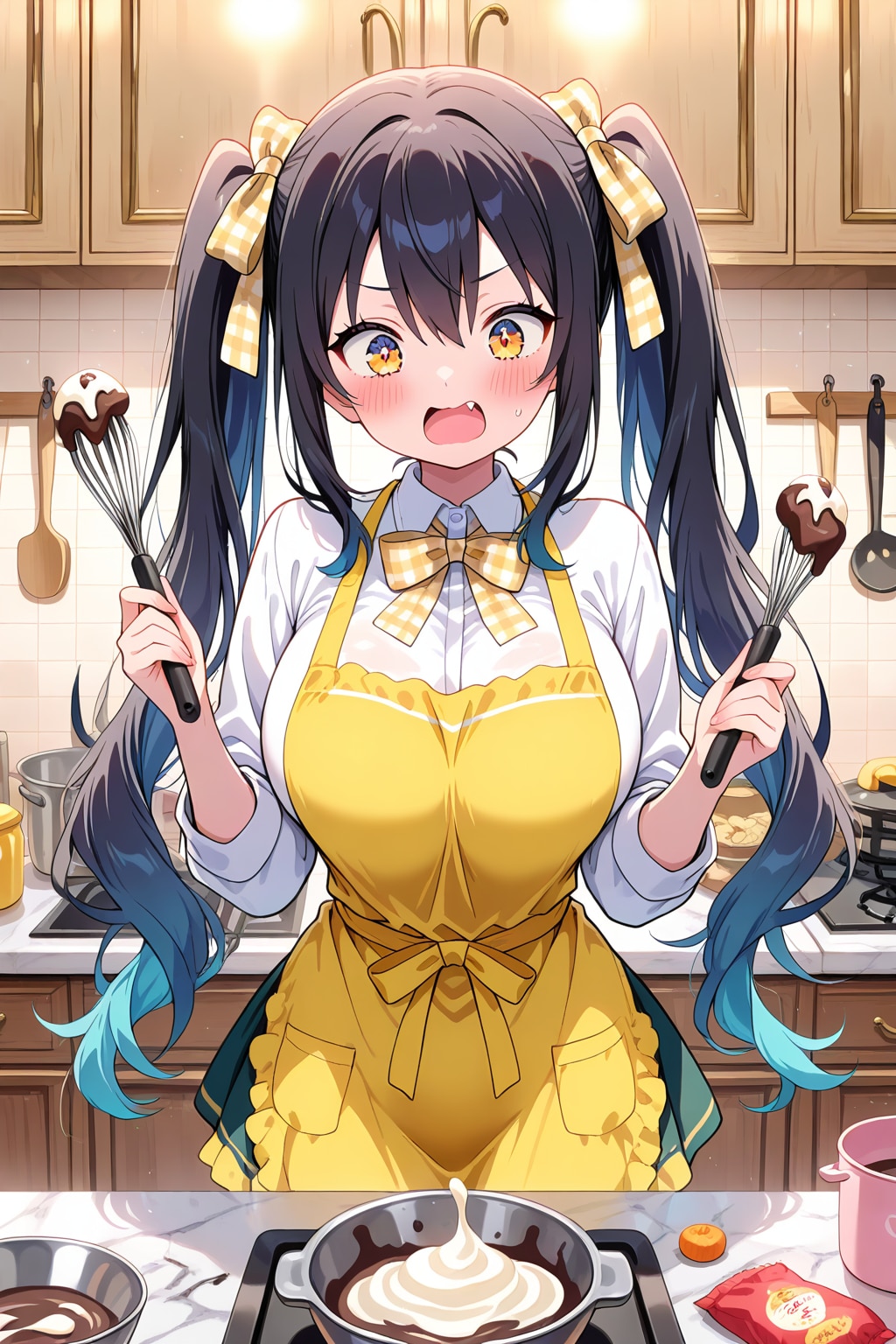 先輩先輩！　喜んでくれるかなぁ？