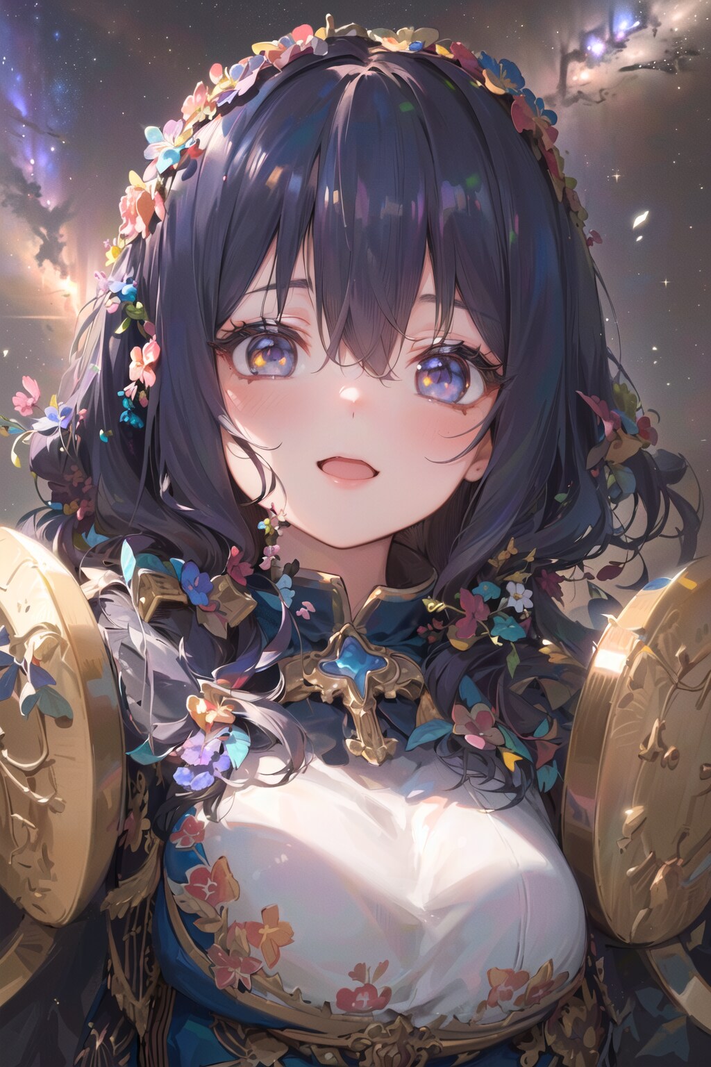 その瞳に宇宙を宿す