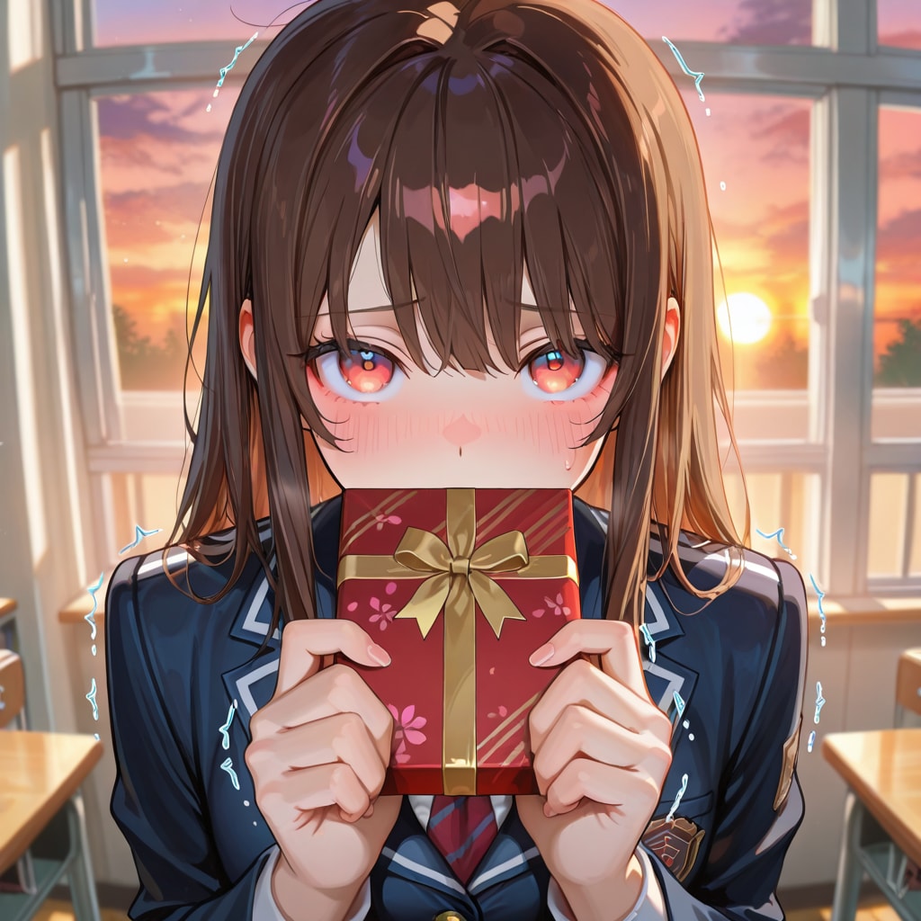 バレンタインチョコをあなたに | の人気AIイラスト・グラビア