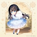 🦀さん(エサじゃない)視点のちび姫ちゃん 2枚目