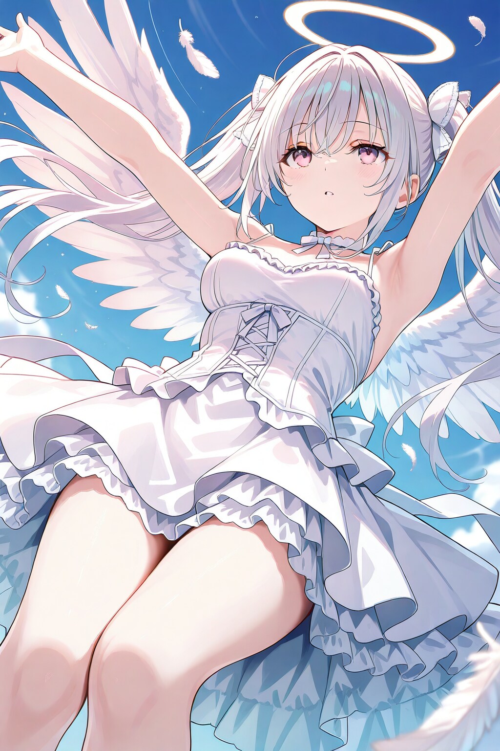 純白の君
