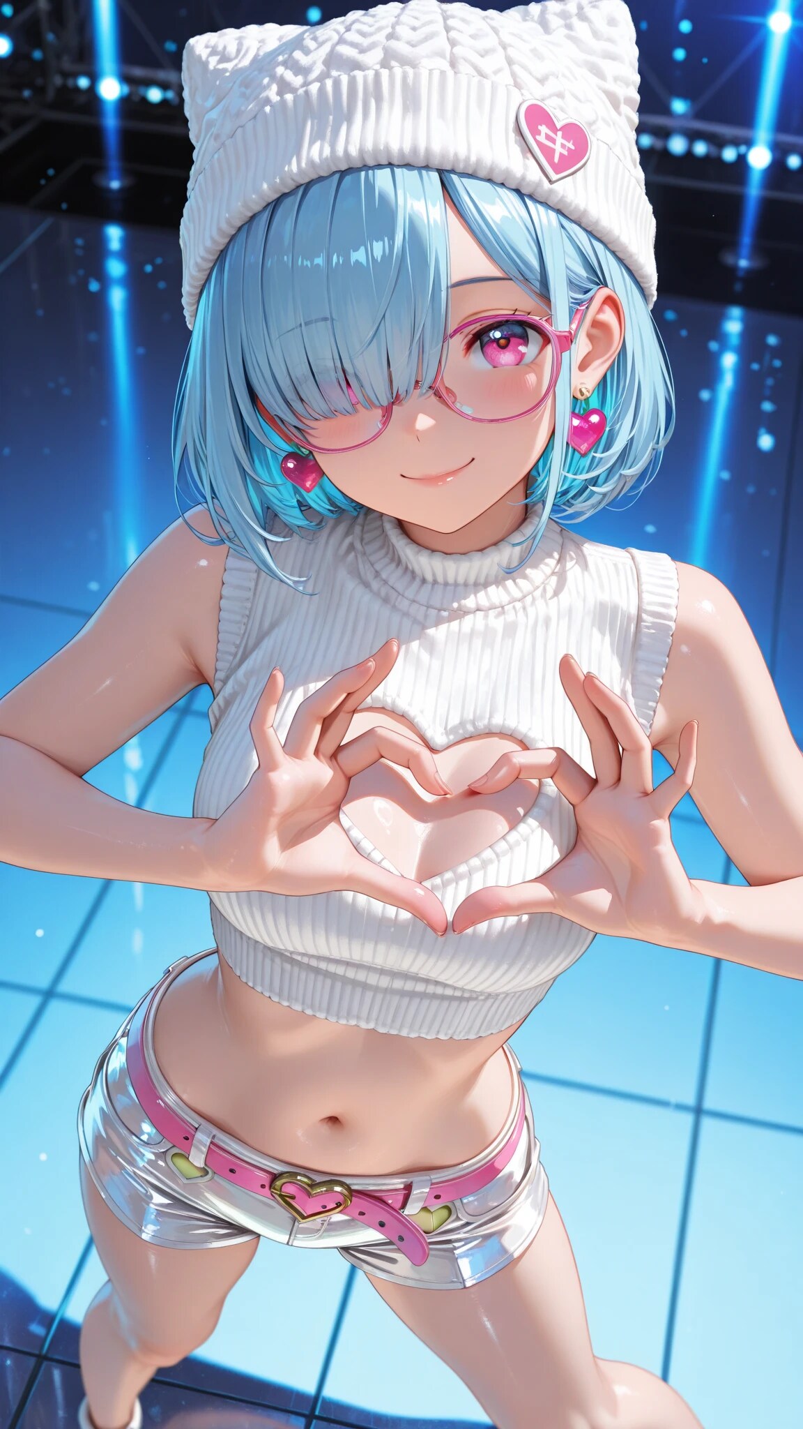 白コーデギター2