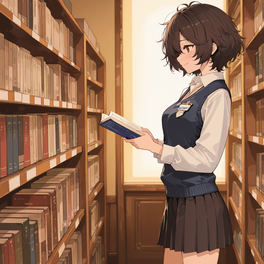 図書館 | の人気AIイラスト・グラビア