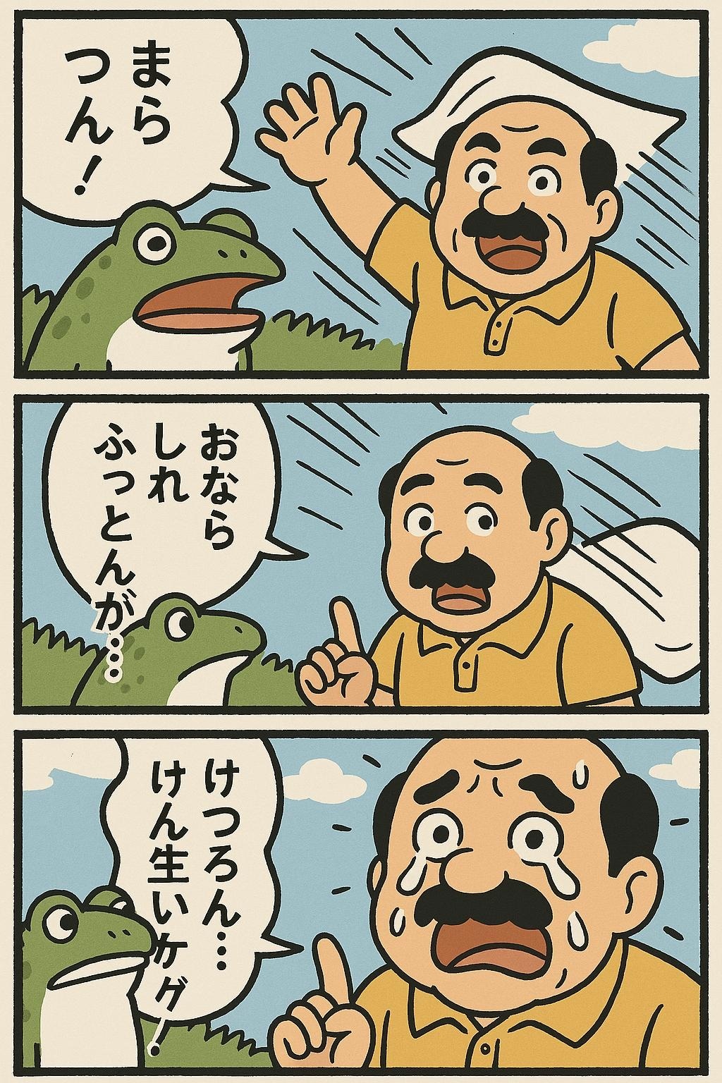 ダジャレでくにへかえす