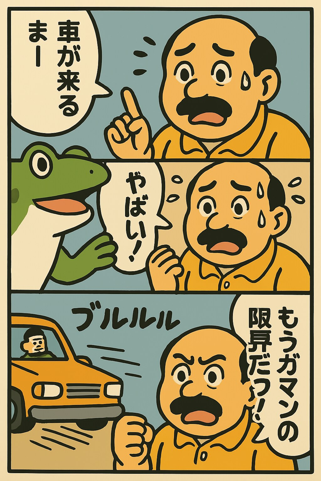 ダジャレでくにへかえす