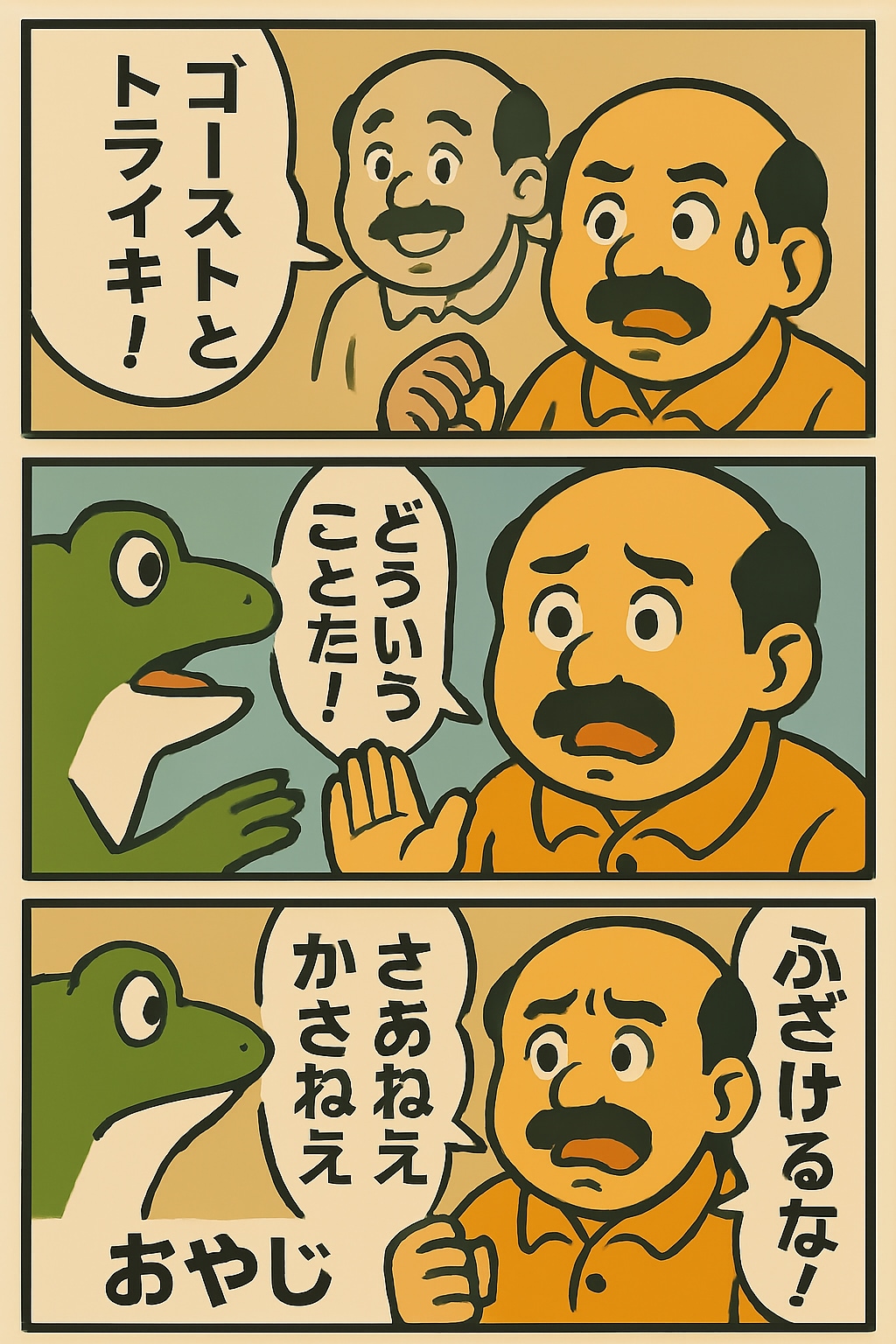 ダジャレでくにへかえす