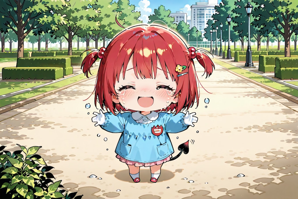 SD小鈴ちゃんは転んでも元気