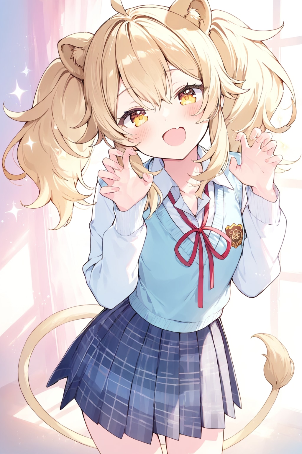 ライオンっ娘 | の人気AIイラスト・グラビア