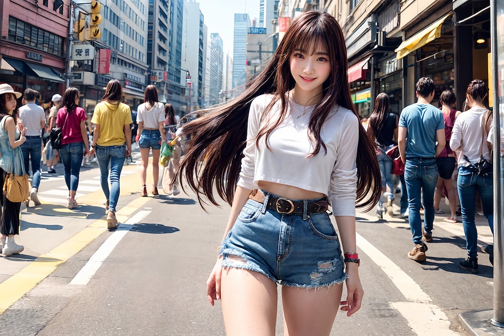 Denim Hot Pants