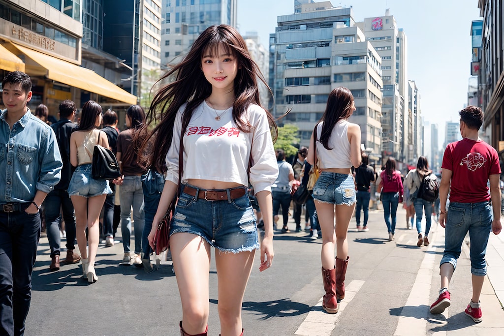 Denim Hot Pants
