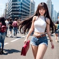 Denim Hot Pants 8枚目