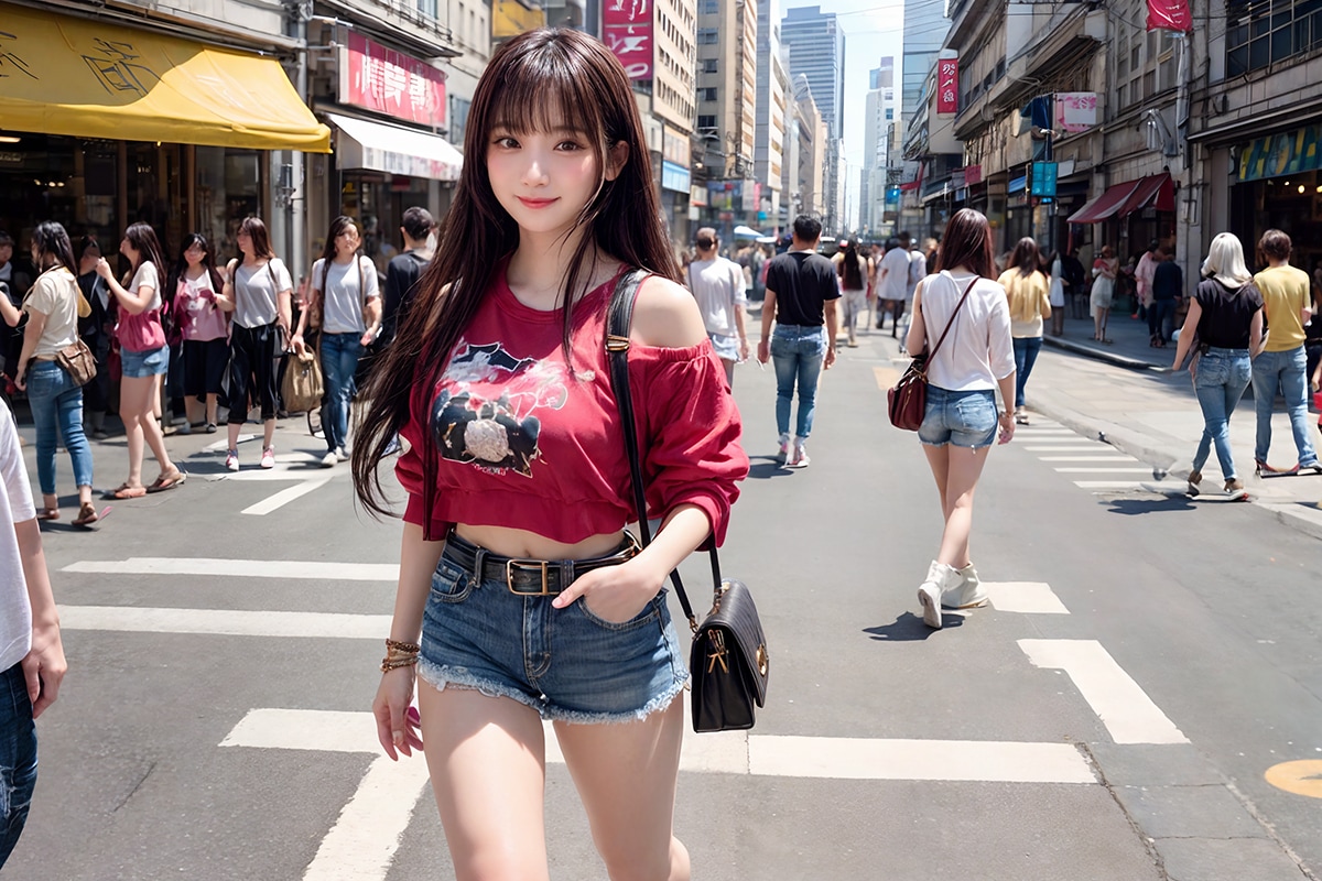 Denim Hot Pants