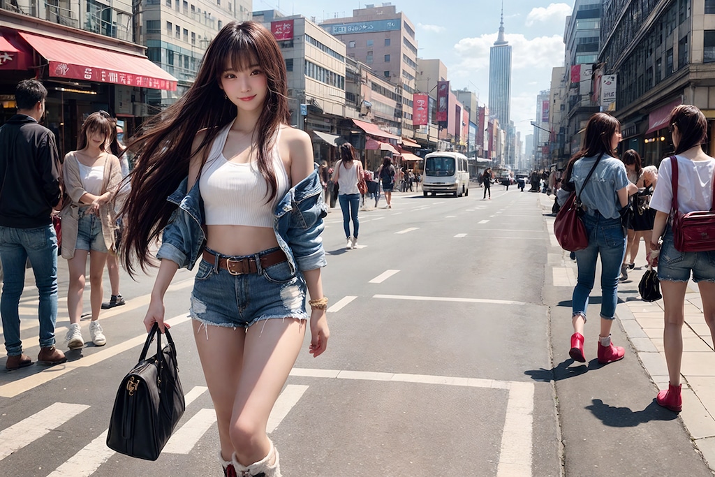 Denim Hot Pants