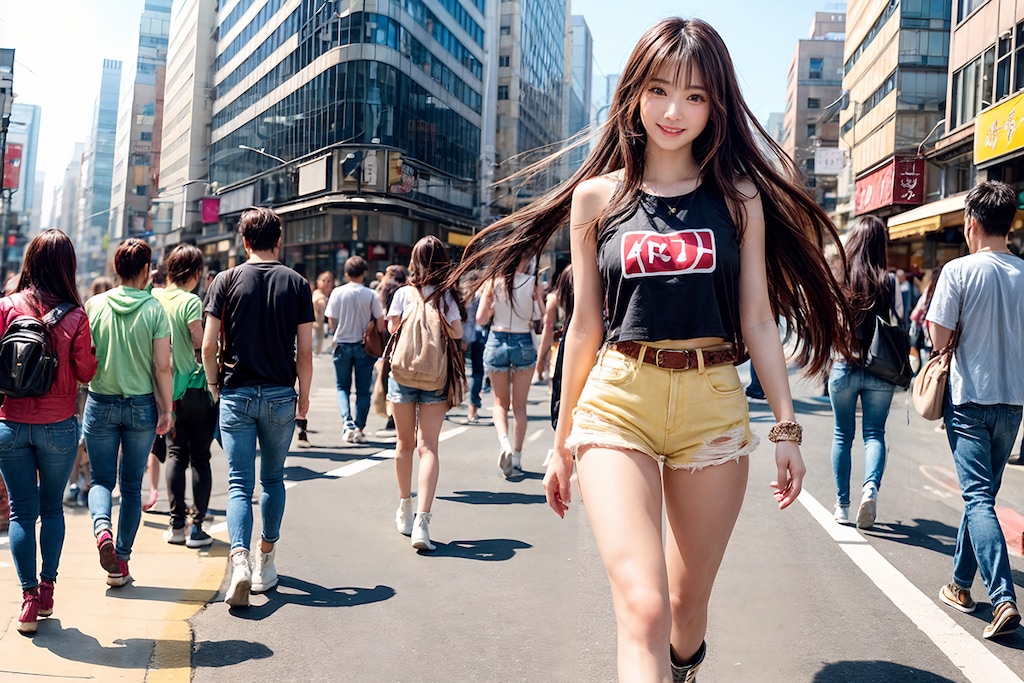 Denim Hot Pants