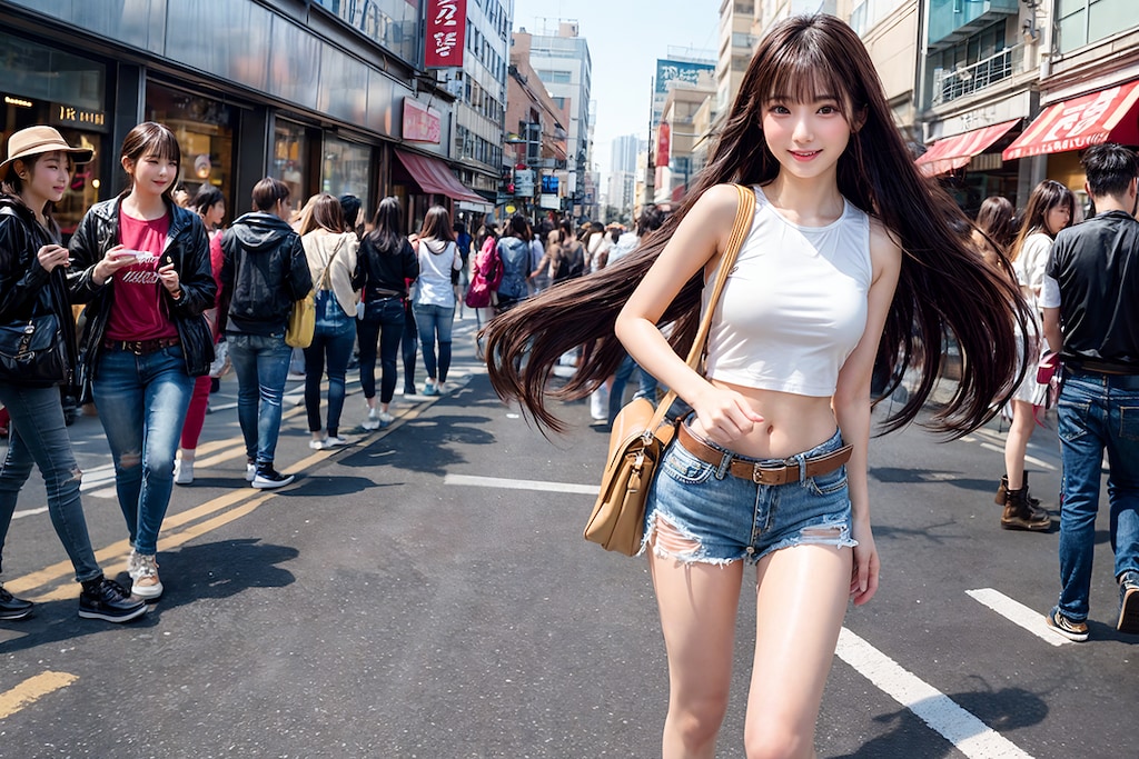 Denim Hot Pants