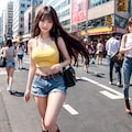 Denim Hot Pants 10枚目