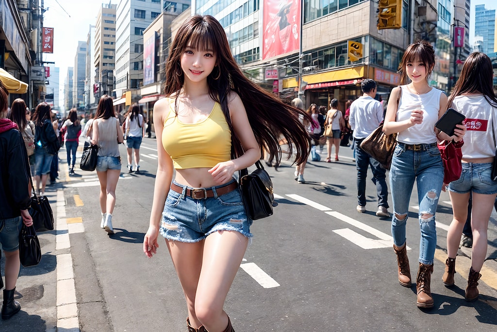 Denim Hot Pants