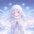 儚き雪の天使 3枚目