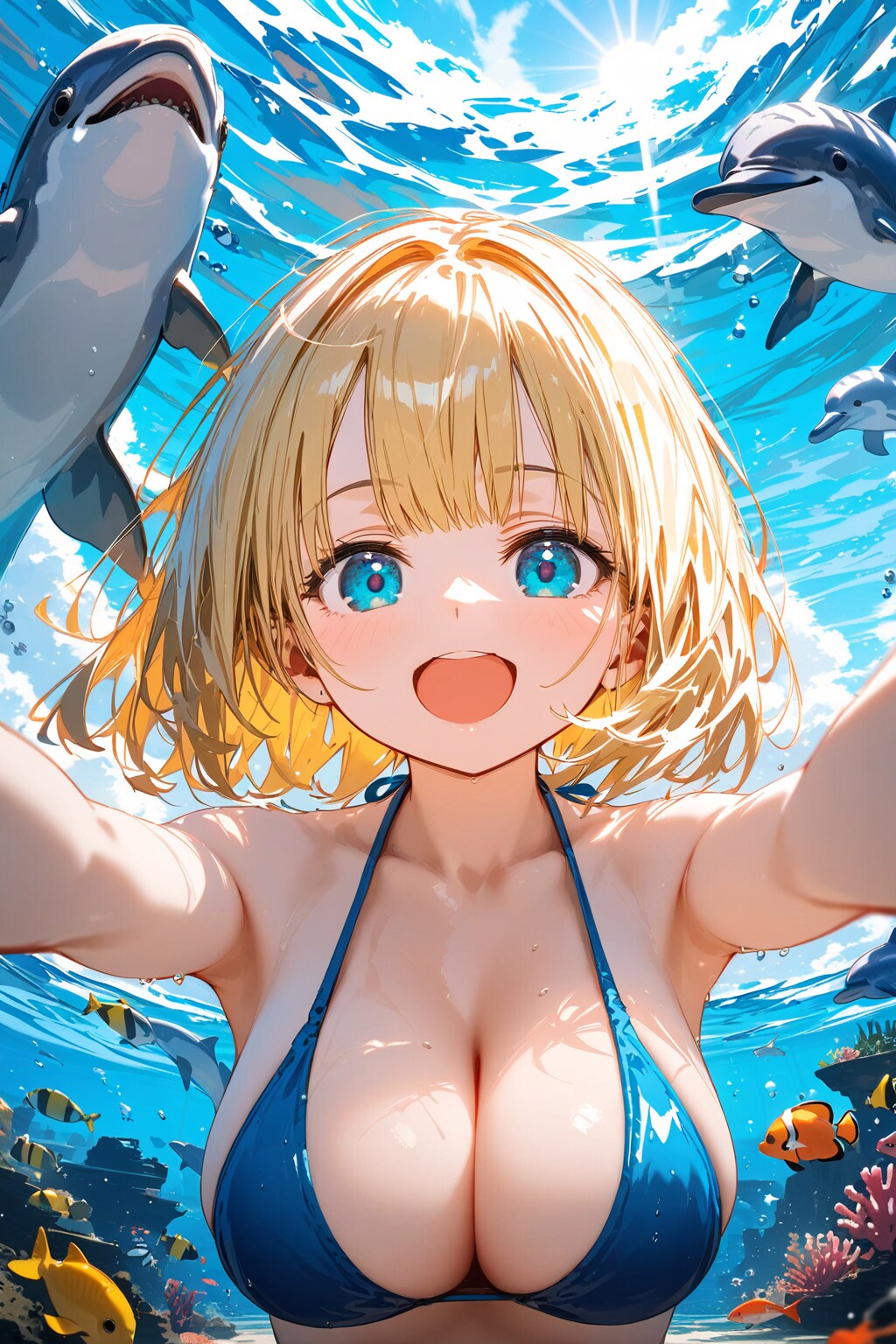 アンダー・ザ・シー | の人気AIイラスト・グラビア