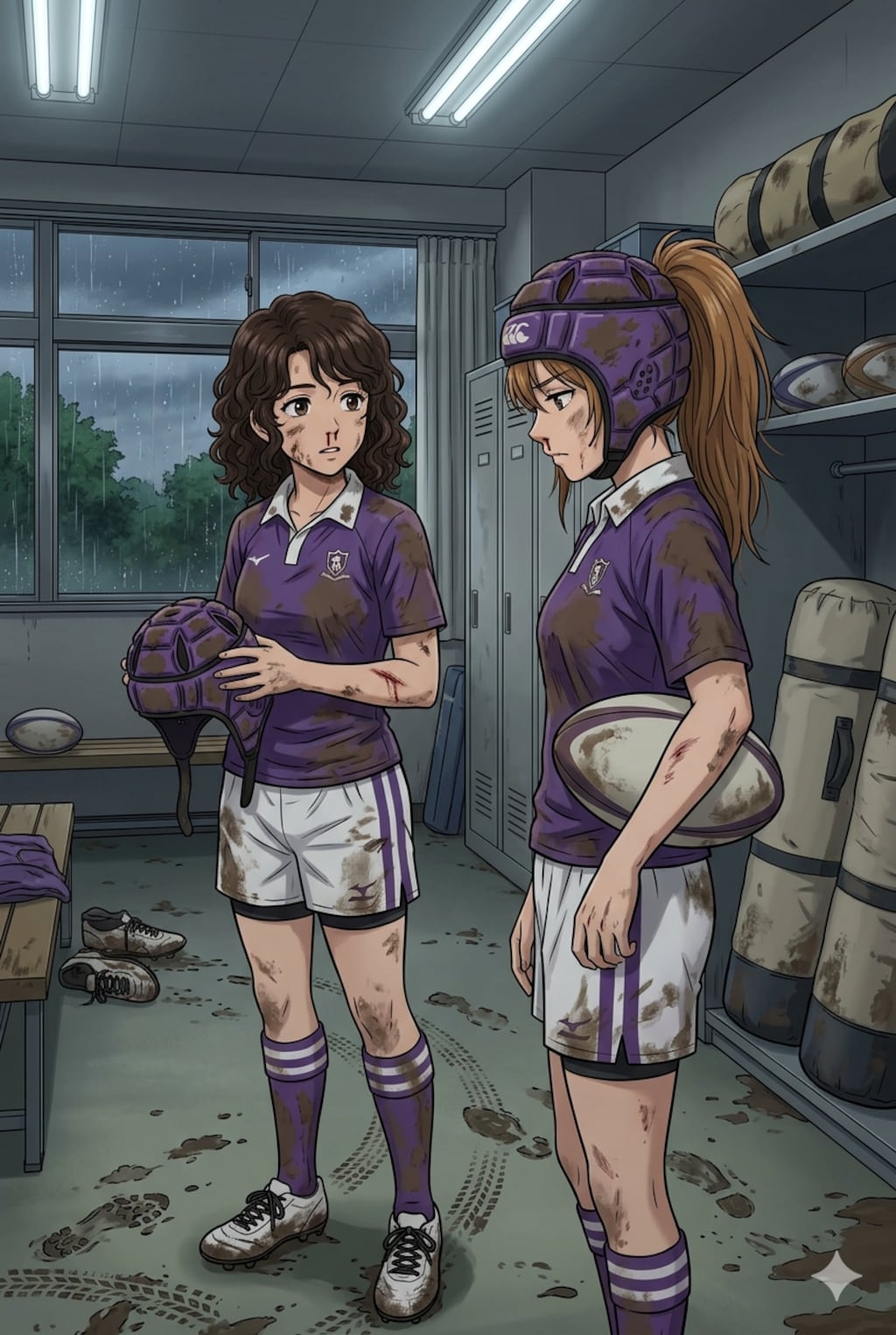 🏉泥まみれの女子ラグビー 164