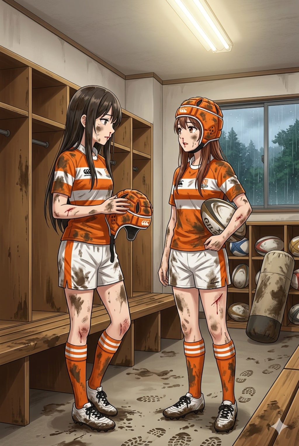 🏉泥まみれの女子ラグビー 164