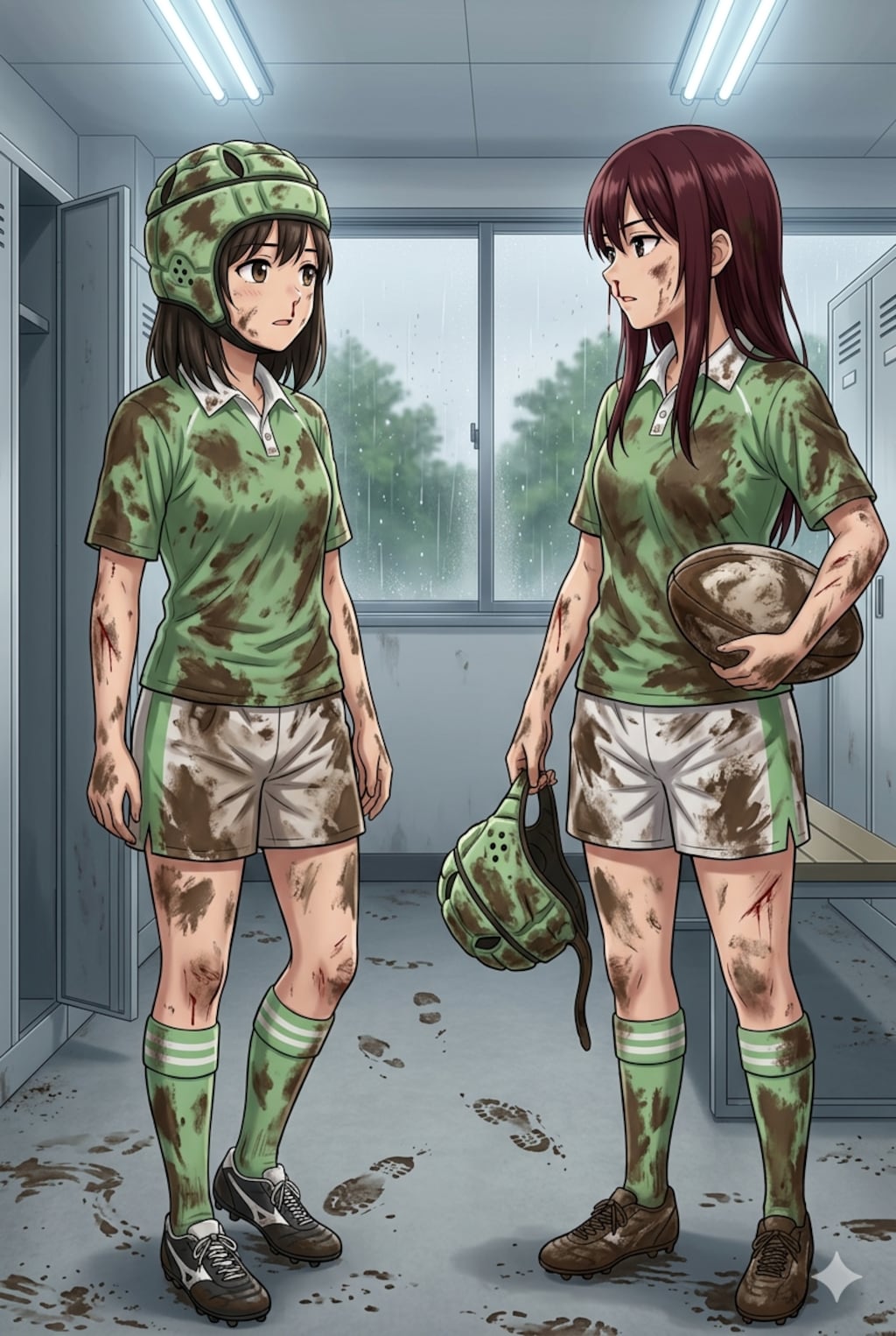 🏉泥まみれの女子ラグビー 164