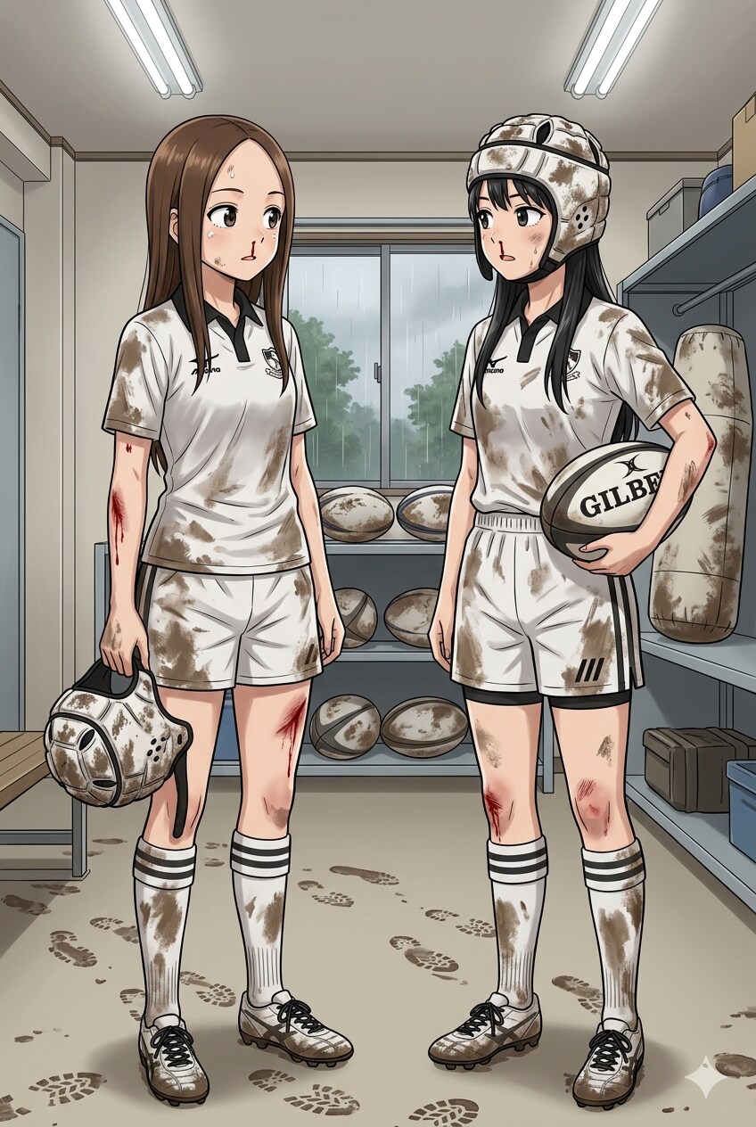 🏉泥まみれの女子ラグビー 164 | の人気AIイラスト・グラビア