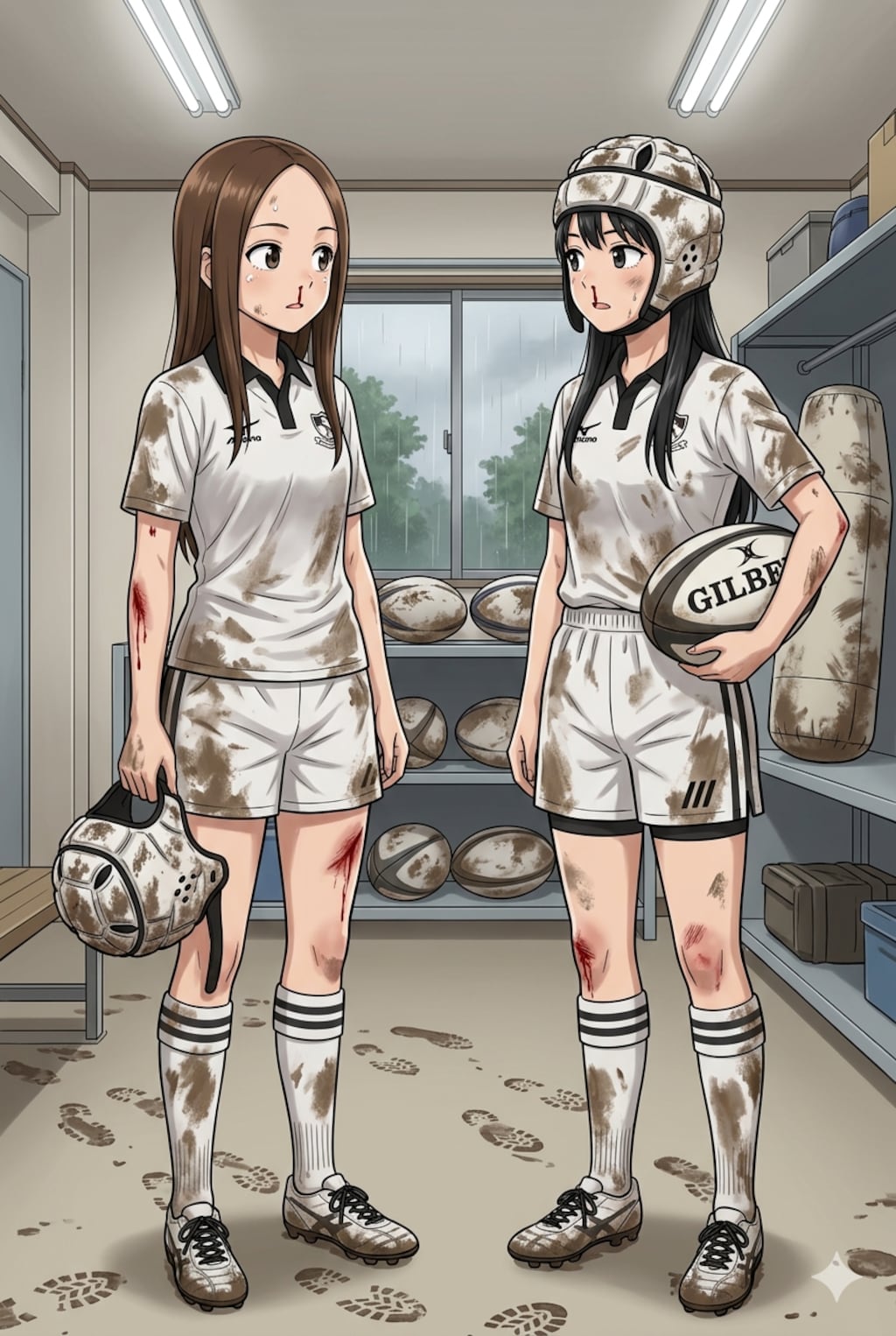 🏉泥まみれの女子ラグビー 164