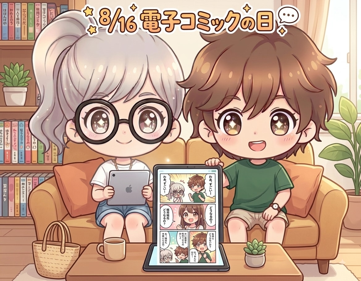 今日は「電子コミックの日」 | の人気AIイラスト・グラビア