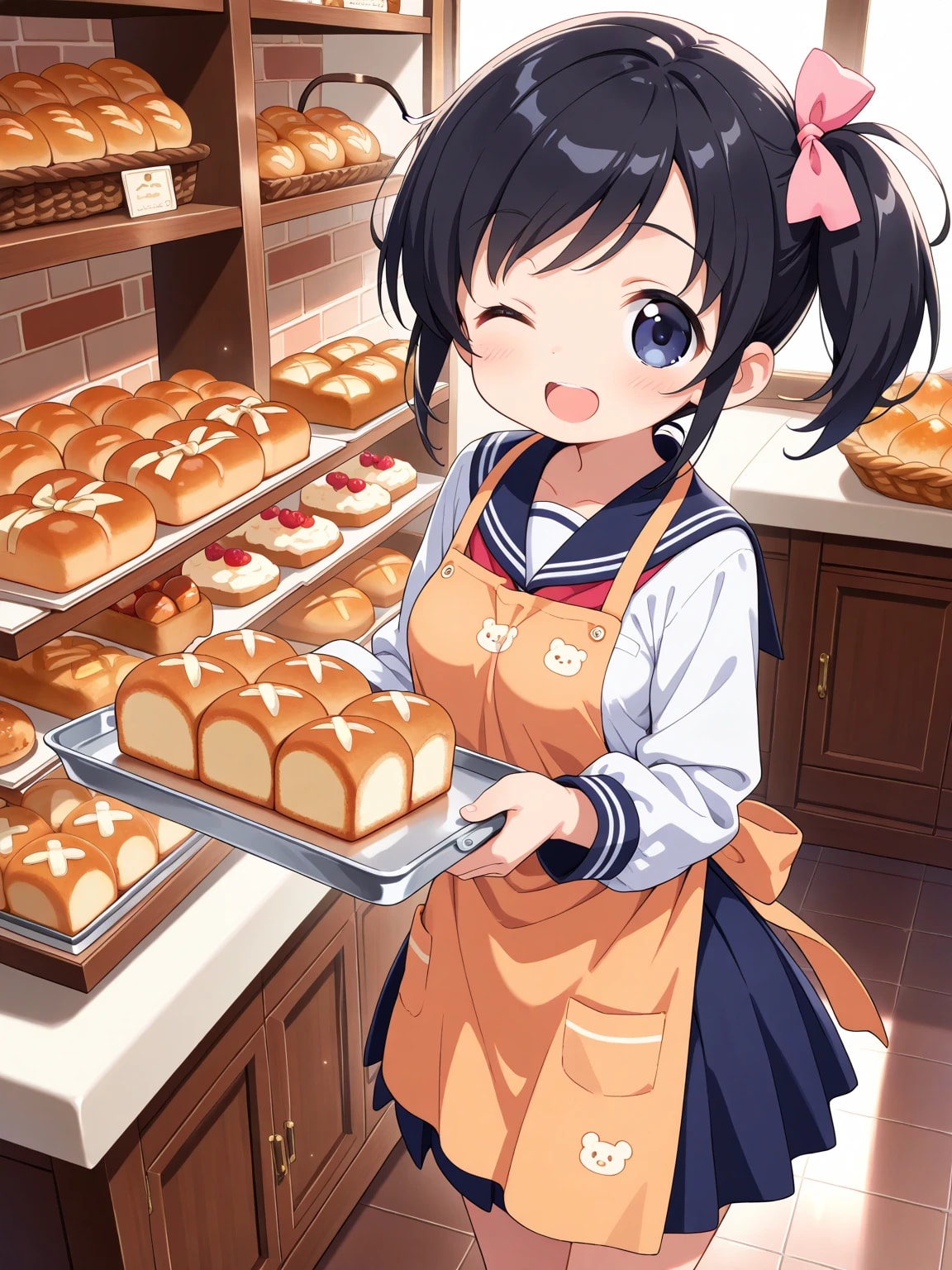 ベーカリーが大忙し！2
