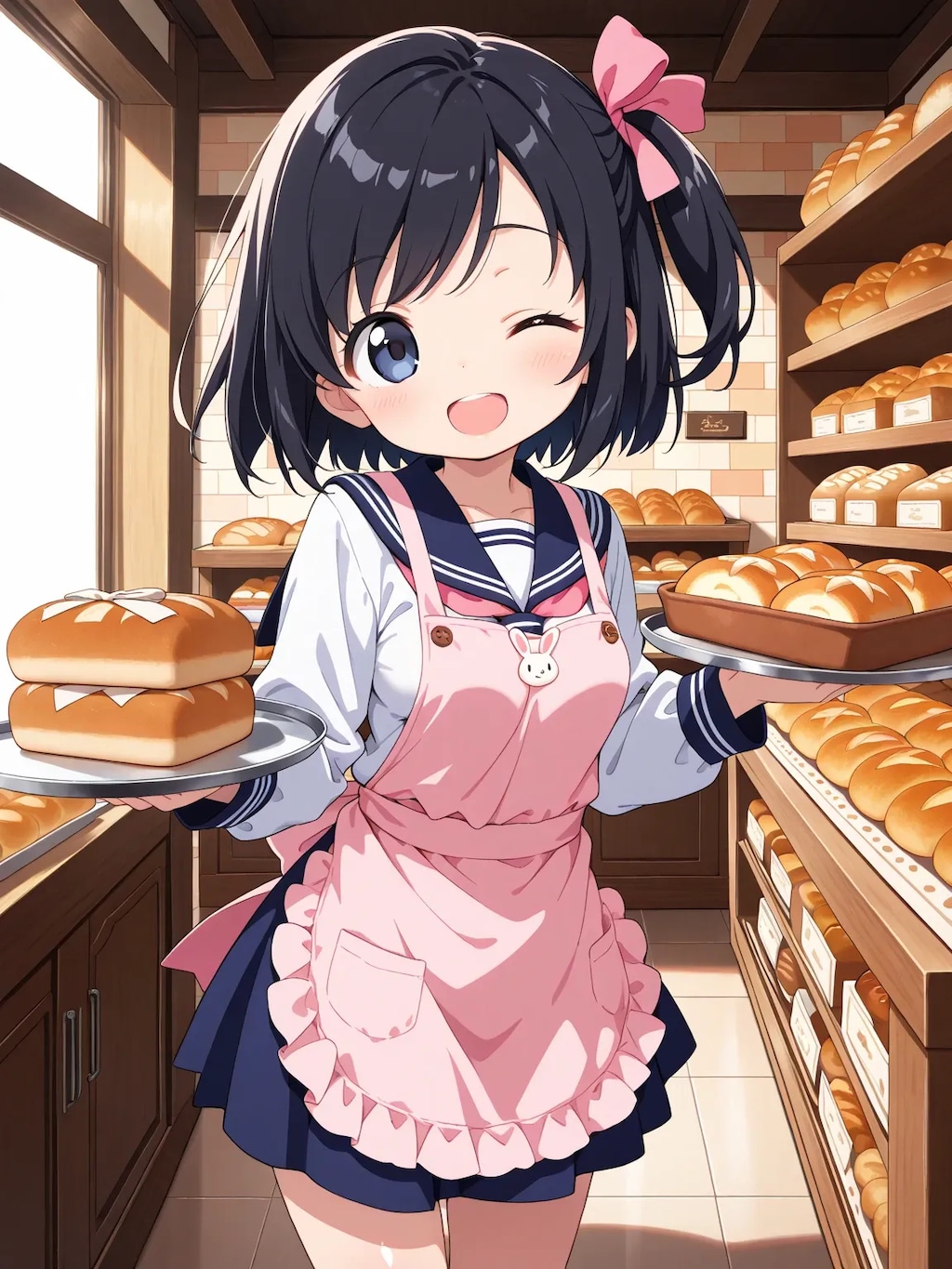 ベーカリーが大忙し！2