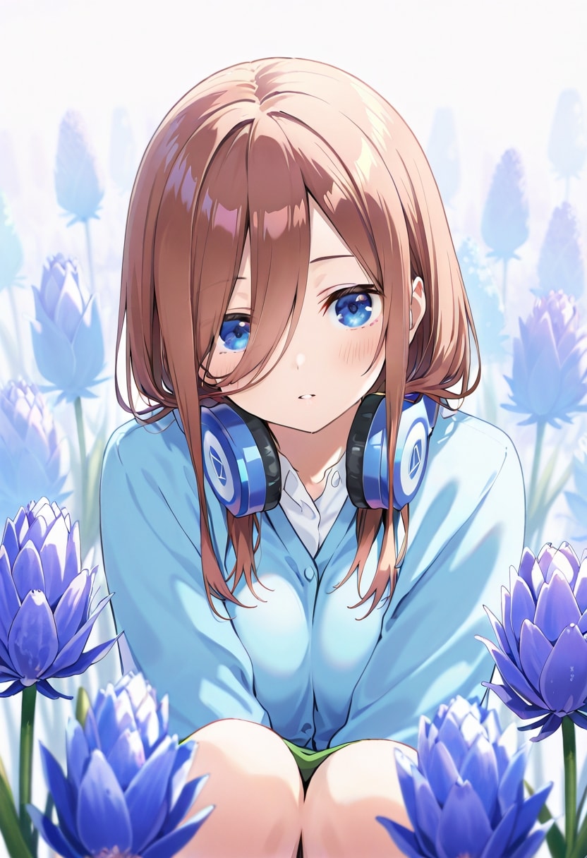 中野三玖（ヒヤシンス） | の人気AIイラスト・グラビア