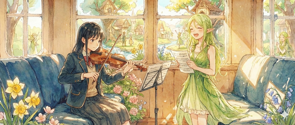 サンルームのエルフたち　3.1